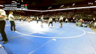 175 Class 3 lbs Cons. Round 2 - Quinten Attebury, Belton vs Keegan Reynolds, Marshfield