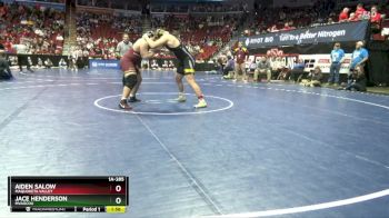 1A-285 lbs Cons. Round 4 - Jace Henderson, MVAOCOU vs Aiden Salow, Maquoketa Valley