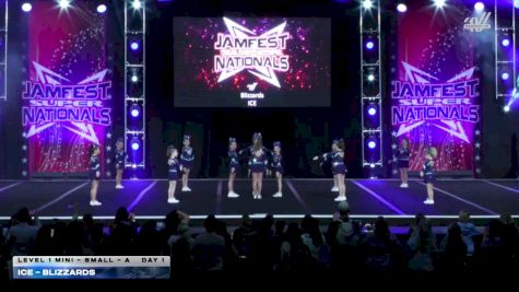 ICE - Blizzards [2026 L1 Mini - Small - A DAY 1] 2026 JAMfest Cheer Super Nationals
