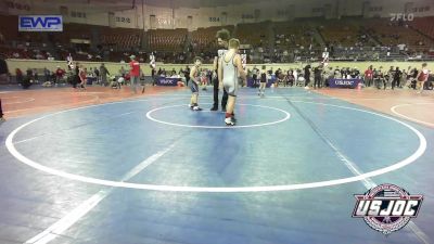 90 lbs Consolation - Beckett Parker, Deer Creek Wrestling Club vs Sawyer McDaniel, Newcastle Youth Wrestling