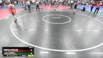 167 lbs Cons. Semi - Jack Gamble, California High School vs Donald Hostler, Hoopa Valley High School