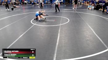 110 lbs Round 5 - Mileena Notaro, Lincoln East vs Thalia Rivera, Lincoln Southeast