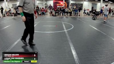 130 lbs Semis (4 Team) - Logan Van Wagenen, SC Prep vs Deegan Nelson, Full Circle