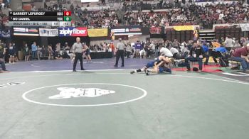 Cons. Semi - Bo Daniel, Powell Co. (Deer Lodge) vs Garrett Lefurgey, Big Sandy