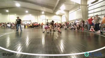 70 lbs Semifinal - Remington Kincannon, Team Nomad vs Graycie Card, Tulsa Blue T Panthers