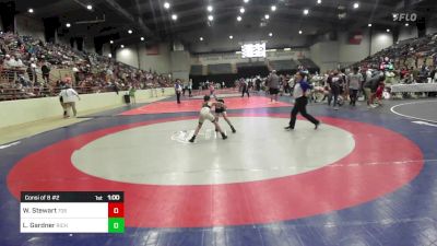 80 lbs Consi Of 8 #2 - William Stewart, 706 Wrestling vs Landon Gardner, Richmond Hill Wrestling Club