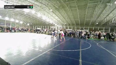 150 lbs Quarterfinal - LoriAnn Auelua, Team Pride Academy vs Cayden Wilt, Evanston Elite Wrestling