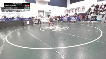 140 lbs Quarterfinal - Annabelle Reed, Chaparral vs Ivana Cuellar, Downey