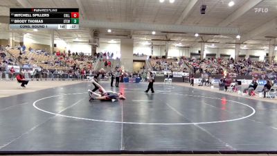 AA 165 lbs Cons. Round 1 - Brody Thomas, Stewarts Creek High School vs Mitchell Spillers, Collierville High School