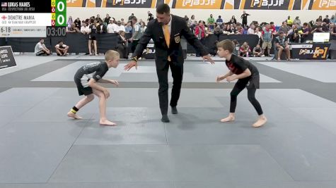LUKAS HANES vs DEMETRE MANIA 2026 PBJJF Pan American Jiu-Jitsu Championships