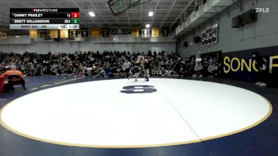 190 lbs Quarterfinal - Brett Williamson, Moorpark vs Danny Frailey, Trabuco Hills