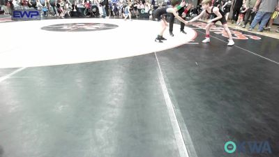 58 lbs Round Of 32 - Braxton Nix, Tuttle Wrestling vs Marcus Simmons, Team Guthrie Wrestling