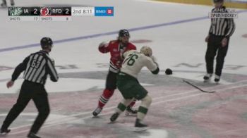 FIGHT: Rockford's Dillon Boucher Throws Haymakers With Iowa's Roman Schmidt