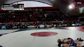 4A 106 lbs Cons. Round 1 - Eli Leonardson, Sugar-Salem vs Easton Lewis, Kimberly
