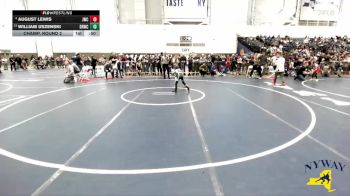 62 lbs Champ. Round 2 - William Uszenski, Deep Roots Wrestling Club vs August Lewis, Journeymen Wrestling Club