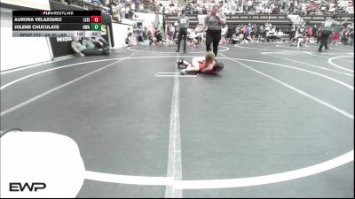 60-65 lbs Rr Rnd 4 - Aurora Velazquez, Lexington Wrestling Club vs Jolene Chuculate, HURRICANE WRESTLING ACADEMY