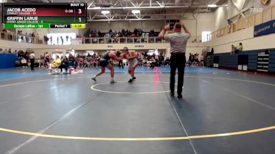 285 lbs Round 4 (6 Team) - Griffin LaRue, Otero Junior College vs Jacob Acedo, Cowley College