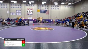 182 lbs Cons. Semi - Jack James, Paducah Tilghman vs Lucas Szymborski, Cleveland