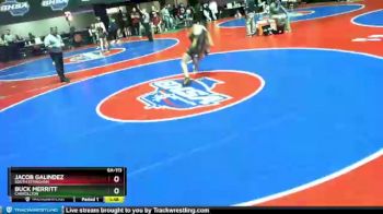 6 lbs Quarterfinal - Buck Merritt, Carrollton vs Jacob Galindez, South Effingham