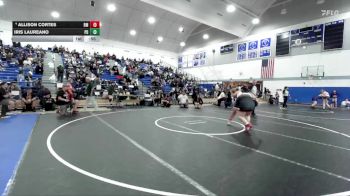 235 lbs Cons. Round 4 - Allison Cortes, Rio Mesa vs Iris Laureano, Palm Desert