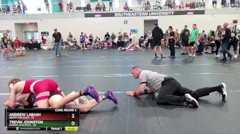 126 lbs Cons. Round 2 - Trevin Johnston, Legend Athletics vs Andrew Labash, Quest For Gold