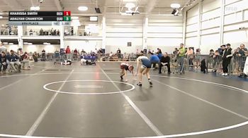 99 lbs 5th Place - Kharissa Smith, Rochester vs Adalyan Cranston, Quabbin