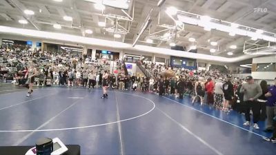 120 lbs Champ. Round 2 - Beau Reese, Spring Creek vs Travis Angus, Uintah