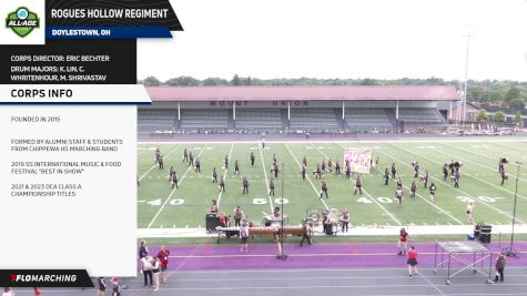 Rogues Hollow Regiment at 2024 Bluecoats Opening Night Community Celebration