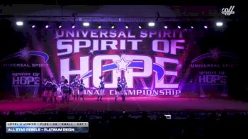 All Star Rebels - Platinum Reign [2026 L3 Junior - Flex - D2 - Small Day 1] 2026 Spirit of Hope Grand Nationals
