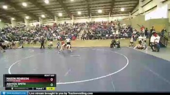 116 lbs Semifinal - Ashton Smith, Copper Hills vs Mason Pehrson, Mountain Ridge