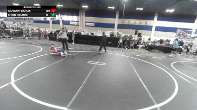 88 lbs Consi Of 8 #2 - Giovanni Garcia, Grindhouse WC vs Shion Holmes, St Louis Warrior