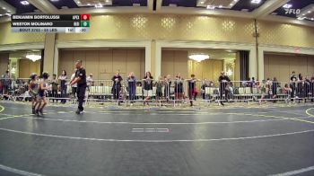 50 lbs Consolation - Benjamin Bortolussi, Apex - Michigan vs Weston Molinaro, Rising Sun WC