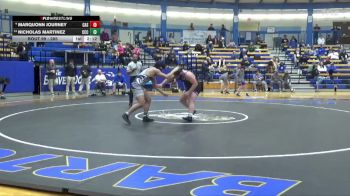 285 lbs Cons. Round 2 - Nicholas Martinez, Colby Community College vs Marquonn Journey, Carl Albert State