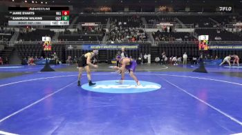 184 lbs Cons. Round 2 - Jamie Evarts, Williams vs Sampson Wilkins, Castleton