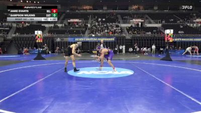 184 lbs Cons. Round 2 - Jamie Evarts, Williams vs Sampson Wilkins, Castleton
