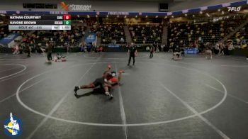 215 lbs Cons. Round 1 - Kavone Brown, DeKalb vs Nathan Courtney, Shakopee