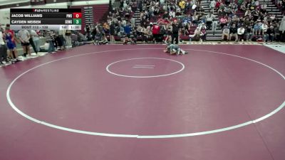 138 lbs Champ. Rd Of 16 - Jacob Williams, Pinnacle Wrestling Club vs Cayden Neisen, Scoring Edge Wrestling Center