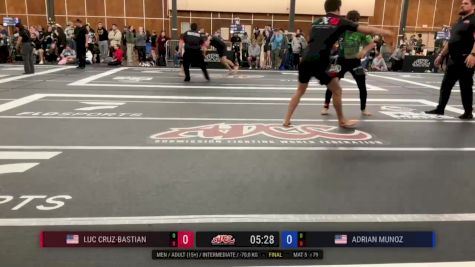 Luc Cruz-Bastian vs Adrian Munoz 2026 ADCC Portland Open
