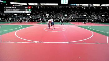 160 lbs Cons. Round 5 - Grayson Kearney, MED1 vs Easton Doyle, CMW2