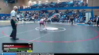 105 lbs Cons. Round 2 - Adriah Blue, White River vs Sierra Gonzales, Chiawana