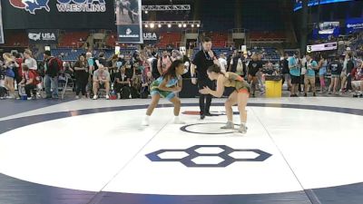 135 lbs Cons. Rd Of 64 - Alanna Harwell, California vs MaRiYa Parker, Nebraska
