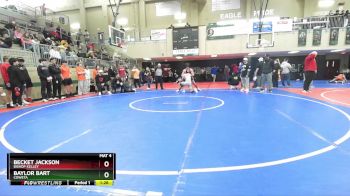 165 lbs Quarterfinal - Becket Jackson, BISHOP KELLEY vs Baylor Bart, Coweta