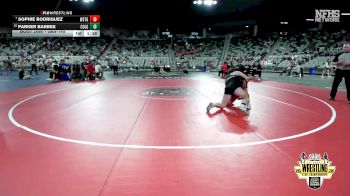 G6A-145 lbs Champ. Round 1 - Sophie Rodriguez, WESTMOORE (Girls) vs Parker Barbee, COLLINSVILLE (Girls)