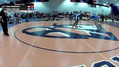 165 lbs Champ. Round 1 - Isreal Garland, PWC vs Chaz Penwright, New River WC