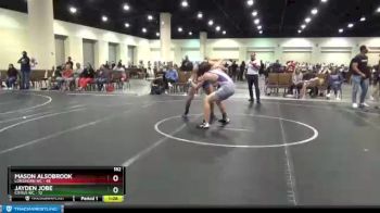 182 lbs Finals (2 Team) - Mason Alsobrook, Longhorn WC vs Jayden Jobe, Citrus WC