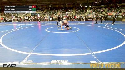 61 lbs Consi Of 8 #1 - Liam Crowe, Grindhouse vs Lucas Riley, Bentonville Wrestling Club