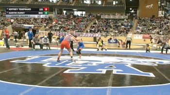 215 lbs Champ. Round 1 - Austin Hurst, Madison Central vs Jeffrey Temprano, Lafayette