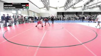 140-H lbs Quarterfinal - Gage Grant, Triumph Trained vs Isaiah McDaniel, MetroWest United