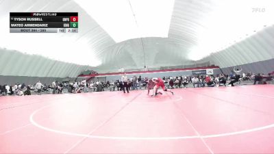 285 lbs Cons. Round 3 - Tyson Russell, Unattached - Purdue vs Mateo Armendariz, King