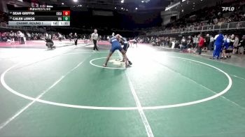138 lbs Champ. Round 1 - Sean Griffin, Central Catholic vs Caleb Lemos, Vista Del Lago
